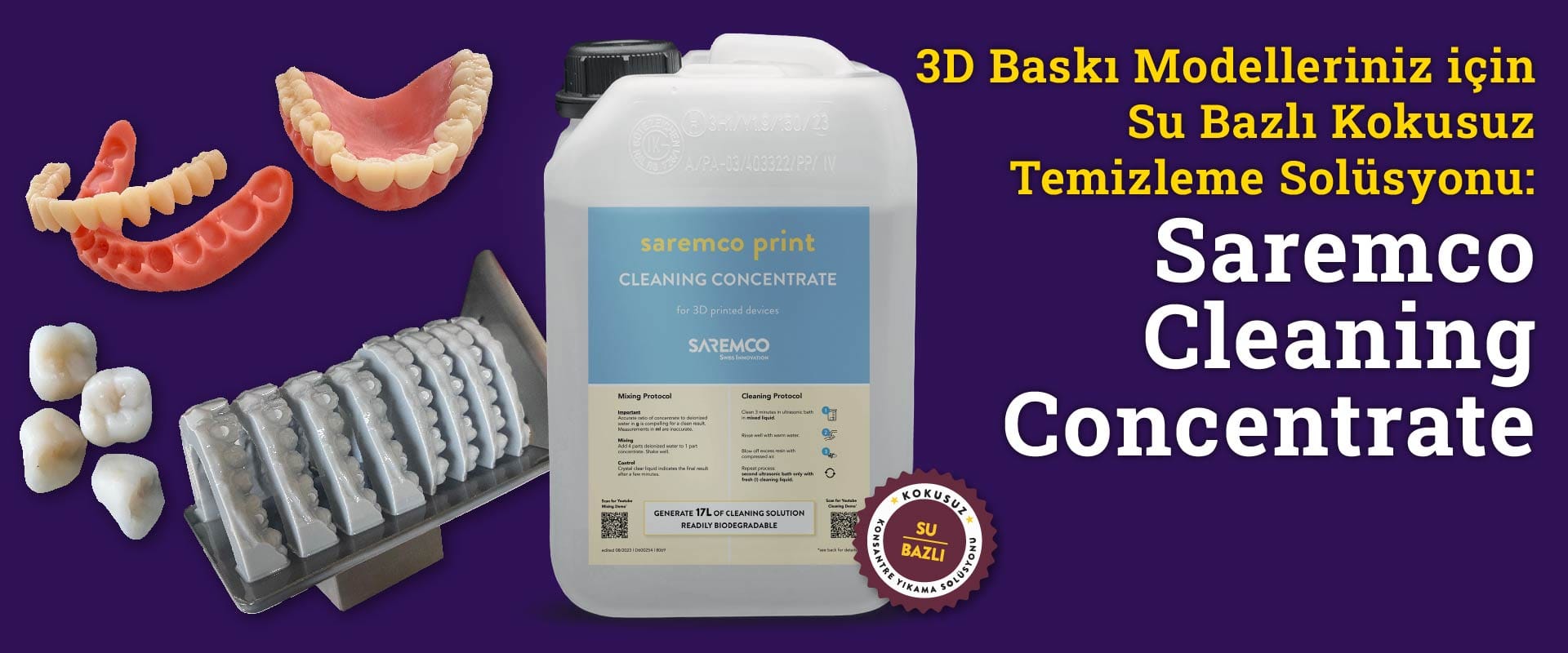 Saremco cleaning concentrate